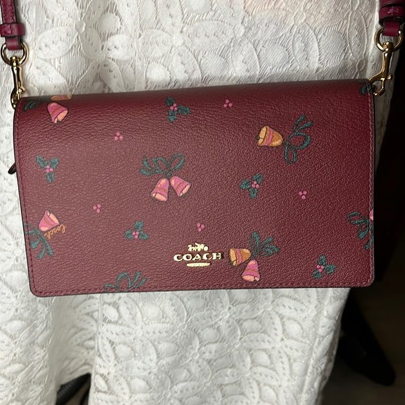 Coach Handbags - Coach  Bells Crossbody bag  Wallet Clutch coated canvas Collectible
Holiday NWT